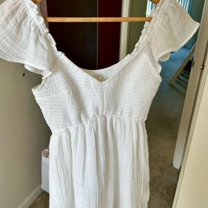 Hollister Co. White Dress